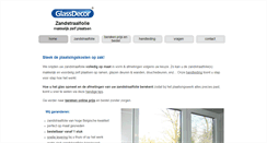 Desktop Screenshot of glassdecor.be